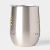 Sonnenschein-Design Thermal Wine Tumbler (Rechts)