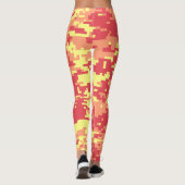 Sonnenschein Digital-Tarnmuster Leggings (Rückseite)