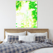 Sonnenschein durch Blätter, nah Leinwanddruck (Insitu (Schlafzimmer))