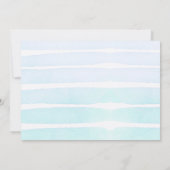 Sonnenschein Einladung zum ersten Geburtstag mit F (Rückseite)