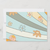 Sonnenschein erste Reise rund um den Sonnentag Einladung (Rückseite)