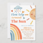 Sonnenschein Erster Ausflug rund um die Sonne 1. G Einladung (Vorderseite)