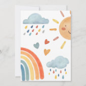 Sonnenschein Erster Ausflug rund um die Sonne 1. G Einladung (Rückseite)