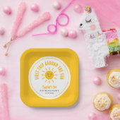 Sonnenschein Erster Ausflug rund um die Sonne 1. G Pappteller (Party)