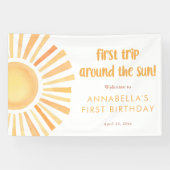 Sonnenschein Erster Rundgang durch die Sonne 1. Ge Banner (Horizontal)