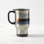Sonnenschein-Fahnen-Reise-Tasse Reisebecher (Links)