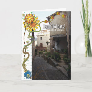 Sonnenschein Feiertagskarte