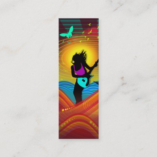 Sonnenschein-Felsen - dünne Karte (Vorderseite)