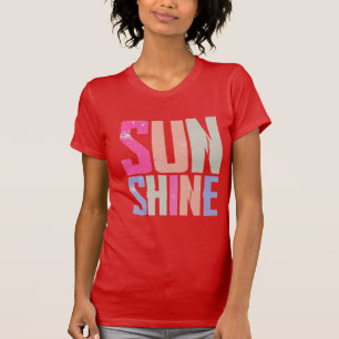 Sonnenschein Frauen T-Shirt, Strand Leben Geschenk T-Shirt