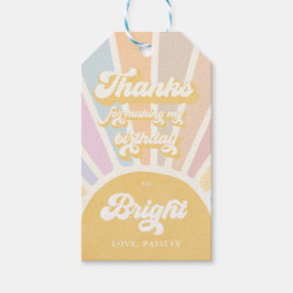 Sonnenschein Geburtstag Boho 1. Reise um die Sonne Geschenkanhänger