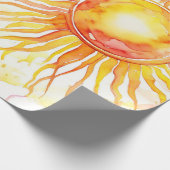 Sonnenschein Geschenkpapier (Ecke)