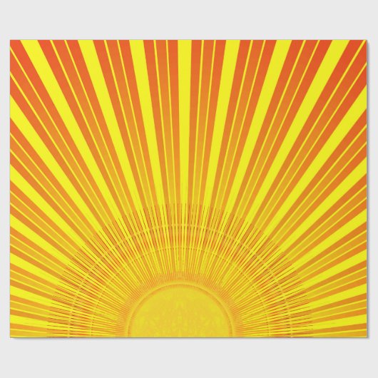 Sonnenschein! Geschenkpapier (Flach)