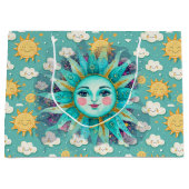Sonnenschein große geschenktüte (Vorderseite)