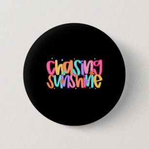 Sonnenschein Hawaii Strand Muschel Lustiger Sommer Button