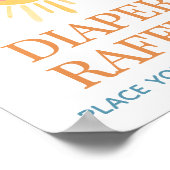 Sonnenschein hier kommt das Sonnenwölkchen. Poster (Ecke)