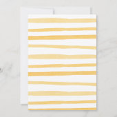 Sonnenschein hier kommt die Son Baby Dusche Einladung (Rückseite)