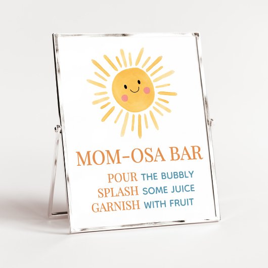 Sonnenschein hier kommt die Son Mama Osa Bar Poster