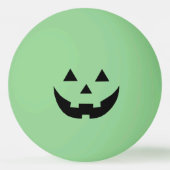 Sonnenschein im dunklen Kürbislaterne Halloween Tischtennisball (Vorderseite)