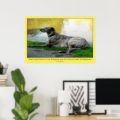 Sonnenschein im Gesicht, Druck Poster (Heimbüro)