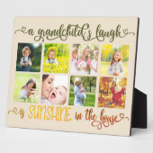 Sonnenschein im hauseigenen Grandchild Quote Foto Fotoplatte (Seite)