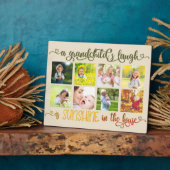 Sonnenschein im hauseigenen Grandchild Quote Foto Fotoplatte (Seite)