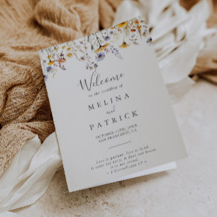 Sonnenschein im Herbst Elegante Wildblume geklappt Programm