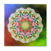 Sonnenschein im Inneren Fliese (Vorderseite)