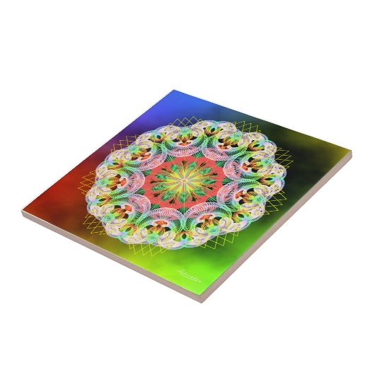 Sonnenschein im Inneren Fliese (Seite)