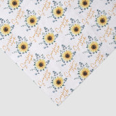 Sonnenschein im Innern Sonnenblumenspulpapier Seidenpapier (Ausschnitt)