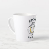 Sonnenschein im Kopf Milchtasse (Linke Ecke)