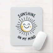 Sonnenschein im Kopf Mousepad (Mit Mouse)