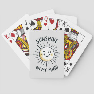 Sonnenschein im Kopf Spielkarten