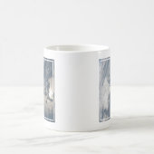 Sonnenschein im Wasser der Erde. Kaffeetasse (Mittel)