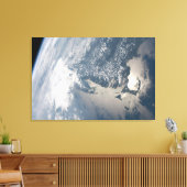 Sonnenschein im Wasser der Erde. Leinwanddruck (Insitu (Wohnzimmer))