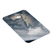 Sonnenschein im Wasser der Erde. Magnet (Rechte Seite)