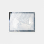 Sonnenschein im Wasser der Erde. Post-it Klebezettel (Vorderseite)