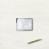 Sonnenschein im Wasser der Erde. Post-it Klebezettel (Auf Schreibtisch)