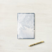 Sonnenschein im Wasser der Erde. Post-it Klebezettel (Auf Schreibtisch)