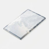 Sonnenschein im Wasser der Erde. Post-it Klebezettel (angewinkelt)