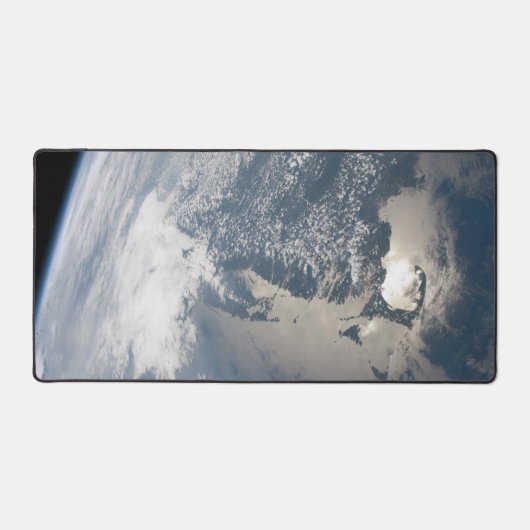 Sonnenschein im Wasser der Erde. Schreibtischunterlage (Vorderseite)