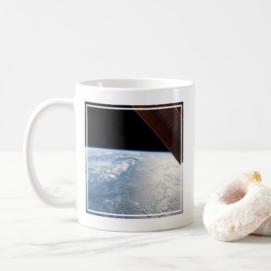 Sonnenschein in den Gewässern des Pazifiks Kaffeetasse (Mit Donut)