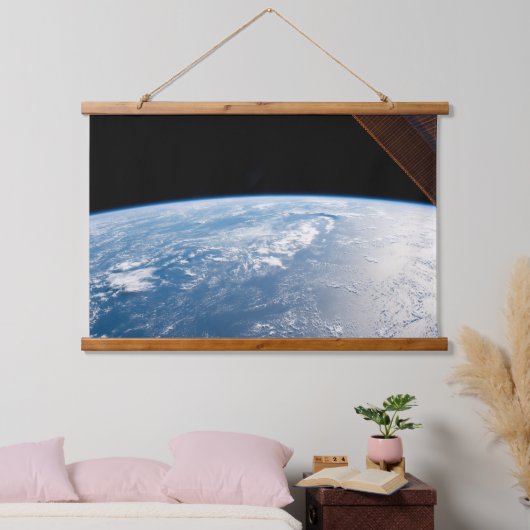 Sonnenschein in den Gewässern des Pazifiks Wandteppich Mit Holzrahmen (Schlafzimmer)