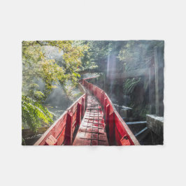 Sonnenschein in den Termas Geometrien, Conaripe, C Fleecedecke