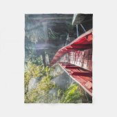 Sonnenschein in den Termas Geometrien, Conaripe, C Fleecedecke (Vorderseite)