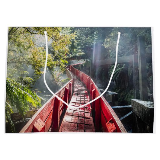 Sonnenschein in den Termas Geometrien, Conaripe, C Große Geschenktüte (Vorderseite)