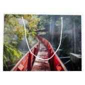 Sonnenschein in den Termas Geometrien, Conaripe, C Große Geschenktüte (Rückseite)