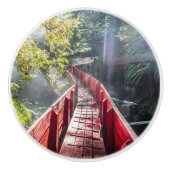 Sonnenschein in den Termas Geometrien, Conaripe, C Keramikknauf (Vorderseite)