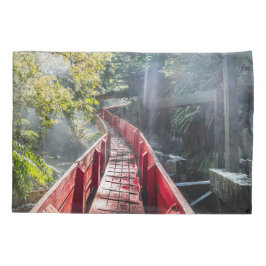 Sonnenschein in den Termas Geometrien, Conaripe, C Kissenbezug