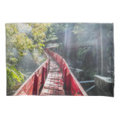 Sonnenschein in den Termas Geometrien, Conaripe, C Kissenbezug (Vorderseite)