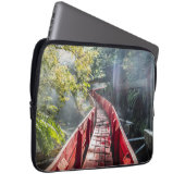 Sonnenschein in den Termas Geometrien, Conaripe, C Laptopschutzhülle (Vorne Rechts)